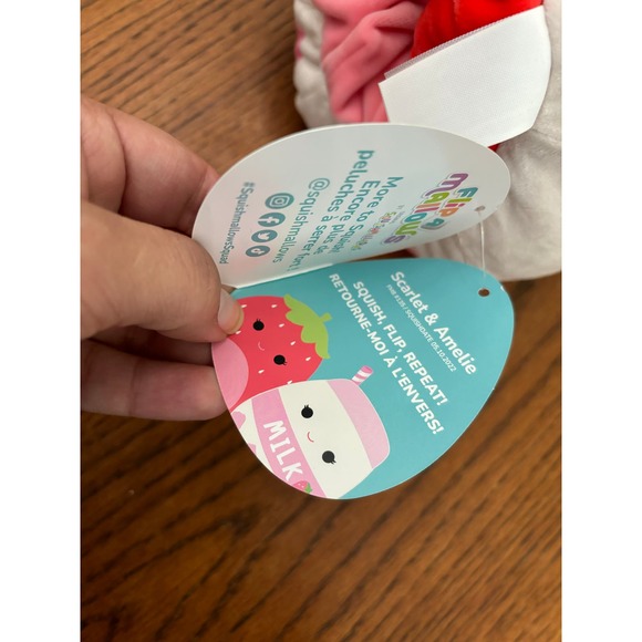 NWT Flip A Mallows By Squishmallows- Scarlet & Amelie - Picture 5 of 8